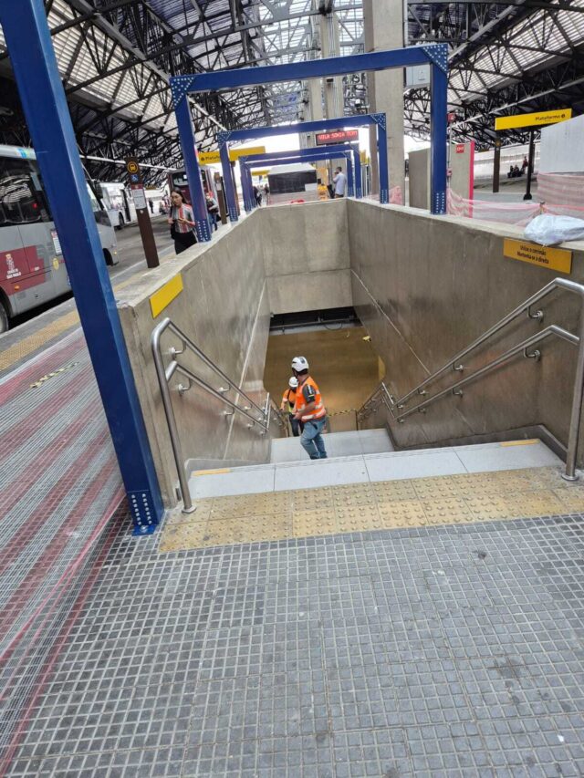 Obra para CCR Vila Sônia em São Paulo